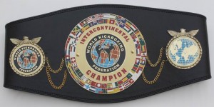 WKF Intercontinental Champion belt